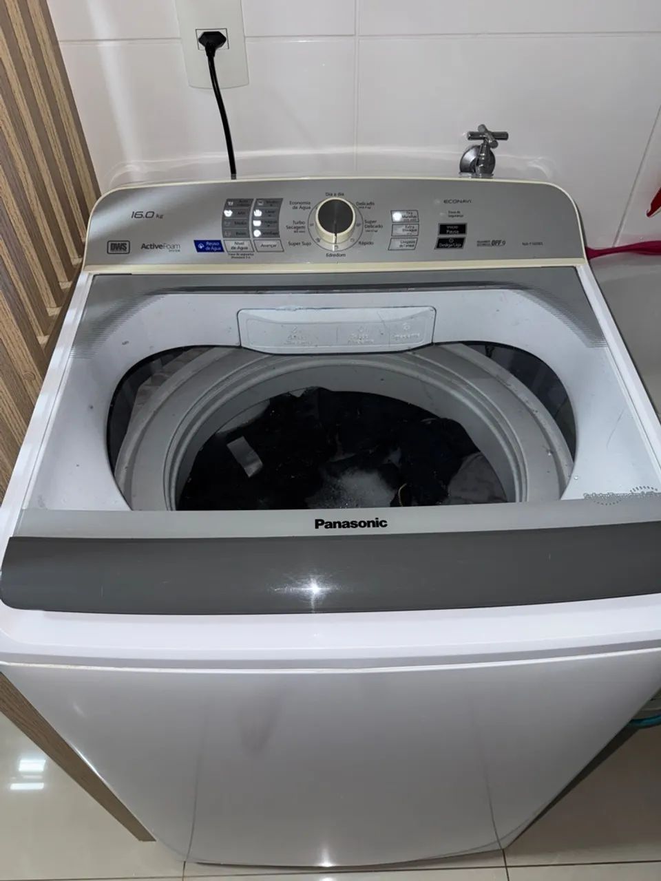Lavadora de Roupas Panasonic 16kg Active Foam - Foto 2