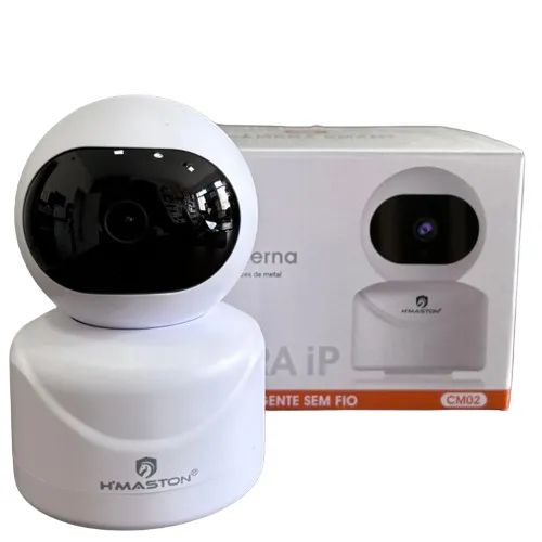 Câmera De Segurança Wifi Full Hd Robozinho Hmaston Cm02 - Foto 2
