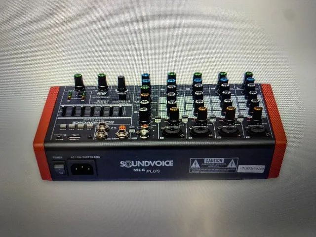 Mesa De Som Mc6 Plus - 6 Canais - Foto 3