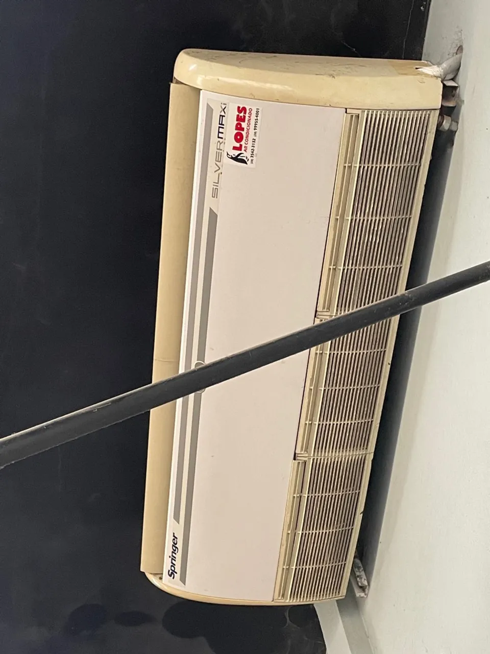 2 ares condicionados Springer Silvermax/ komecco 60.000 btus