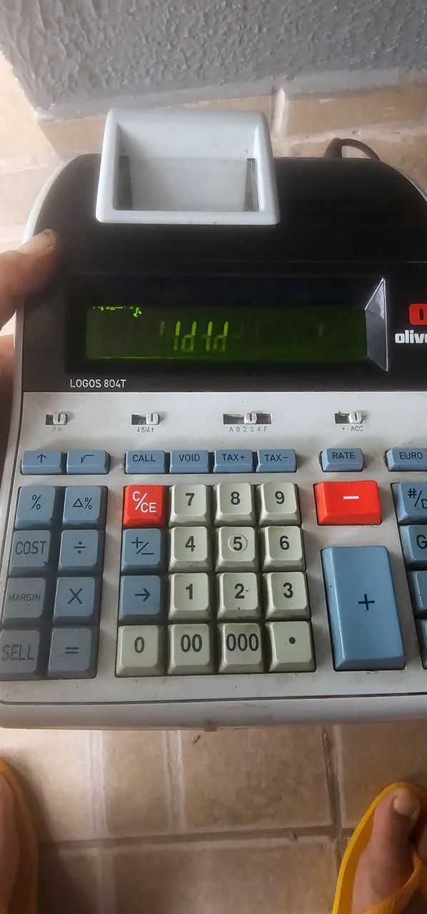 Calculadora Olivetti Logos 804T. * Leia descrição  - Foto 3