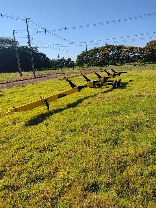 Carreta (Carretinha) para transportar plataforma de colheitadeira. - Foto 4