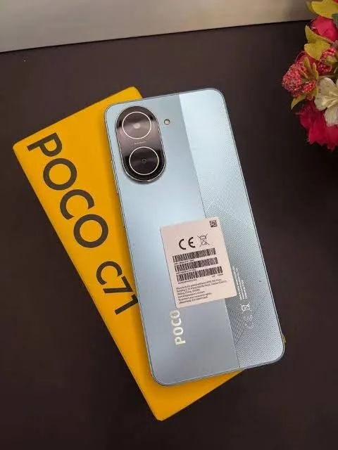 Celular Xiaomi Poco C71 4G - 128GB Rom / 4GB Ram - Versão Global - Produto Lacrado