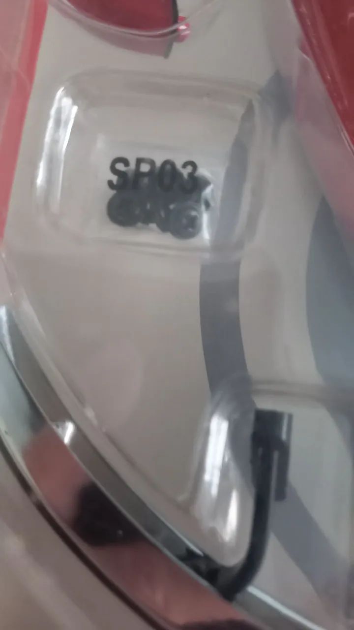 Miniatura   peça de fusca  vermelho  - Foto 2