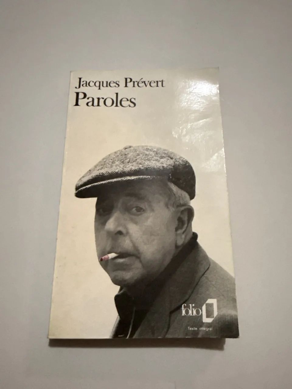 Livro em francês : Jacques Prévert - paroles 
