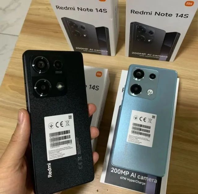 Xiaomi redmi Note 14S 256GB 08GB RAM Lacrado Entregamos Gratis Capa Pelicula