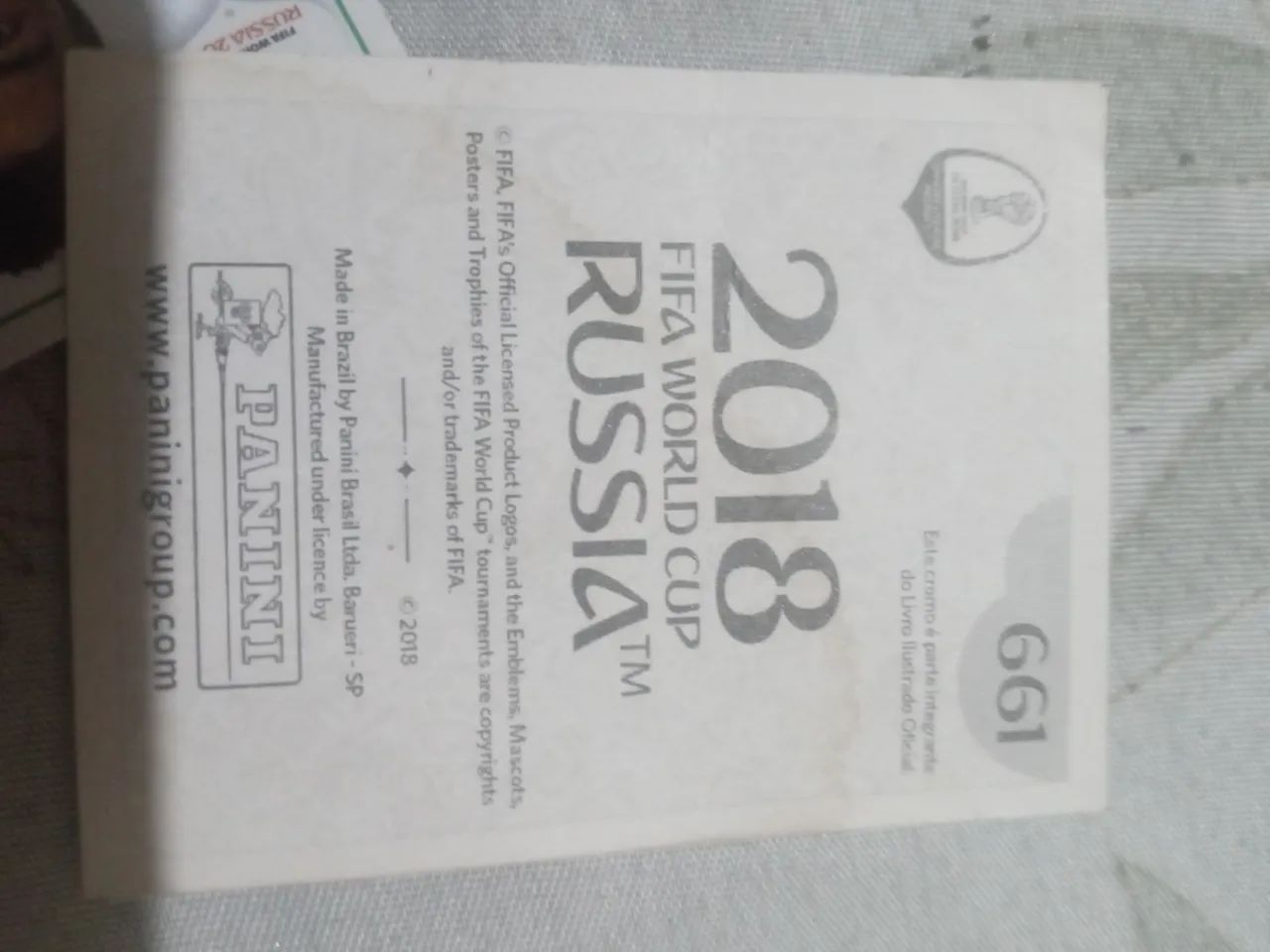 Figurinhas da copa 2018 - Foto 2