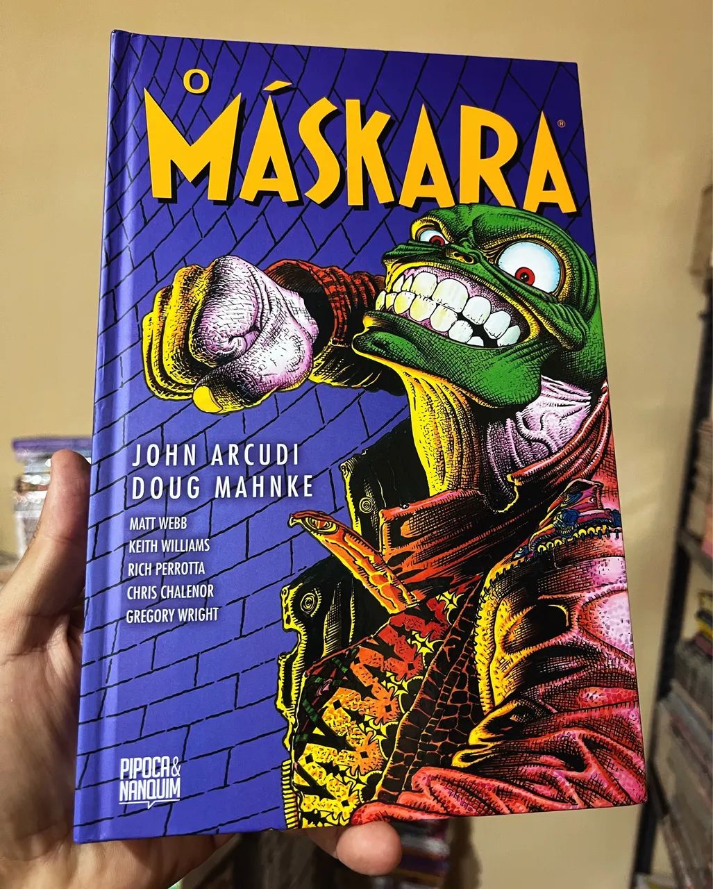 Maskara pipoca e nanquim capa dura 