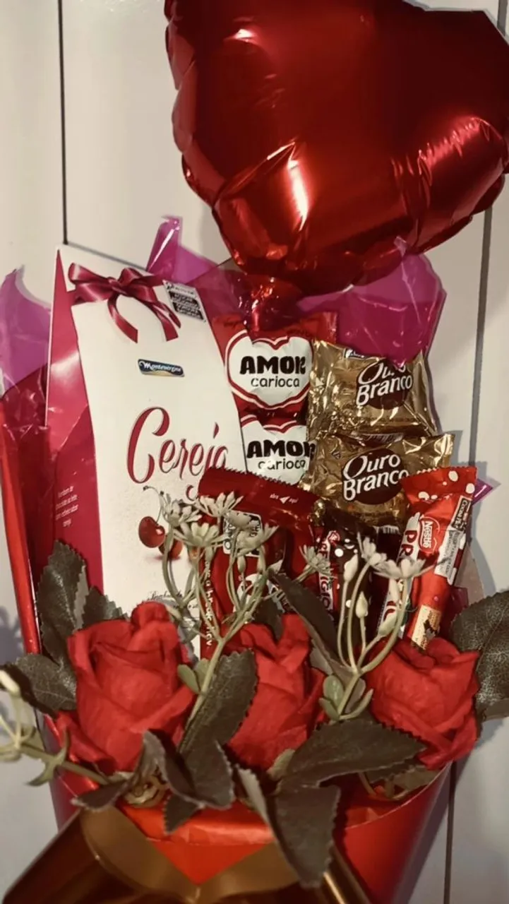Buquê de chocolate