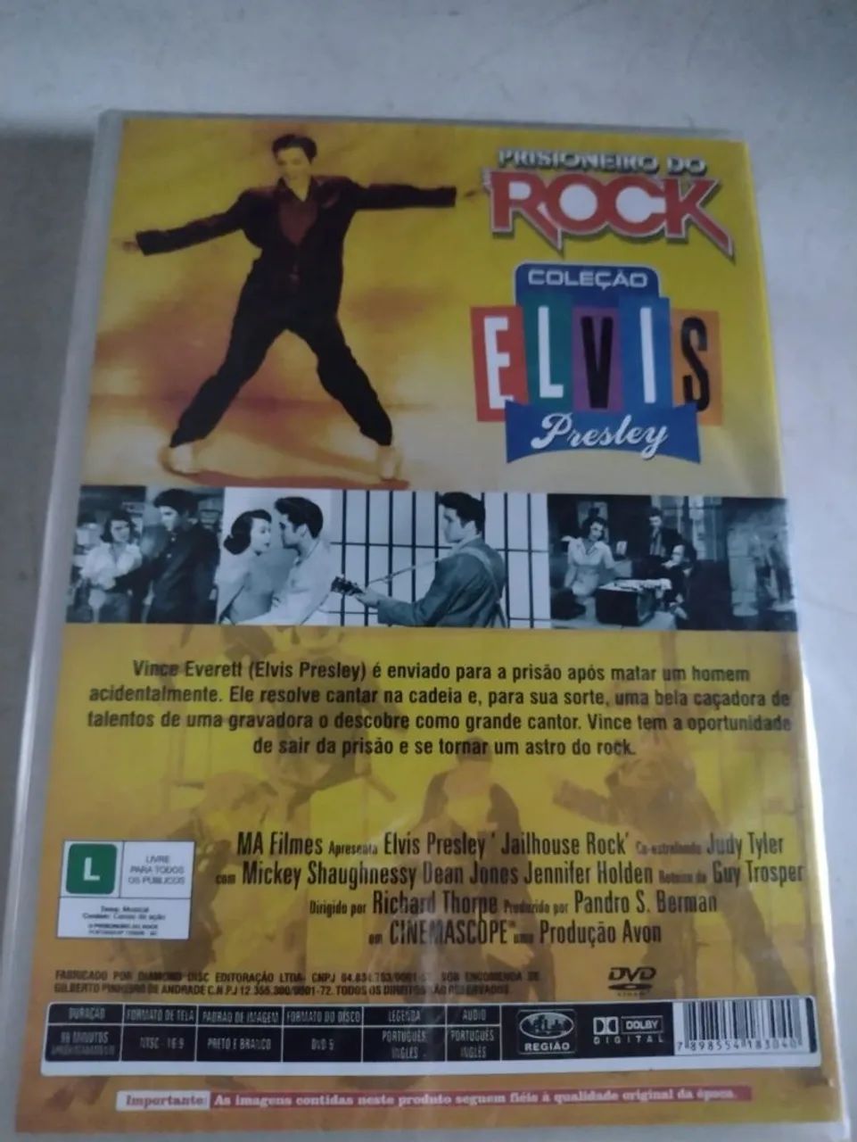 DVD Coleção Elvis Presley - Prisioneiro do Rock - Foto 2