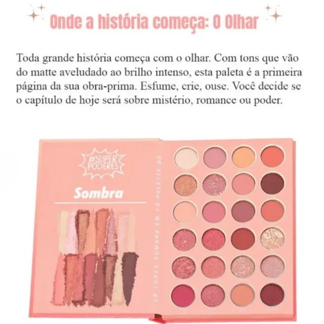 PALETA SOMBRA & ILUMINADOR & BLUSH  SP PODERES64319739975042122