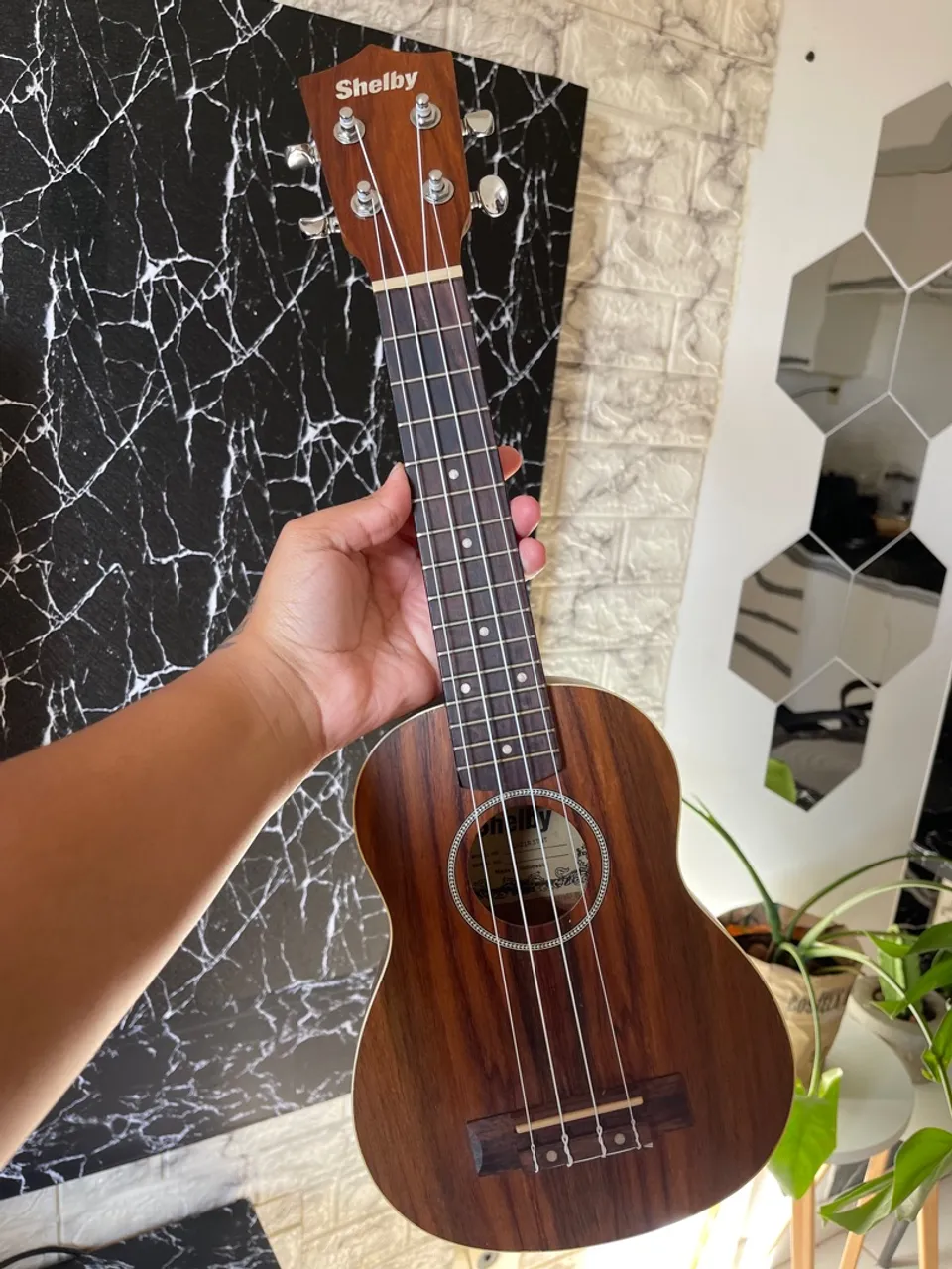 Ukulele Shelby Elétricos