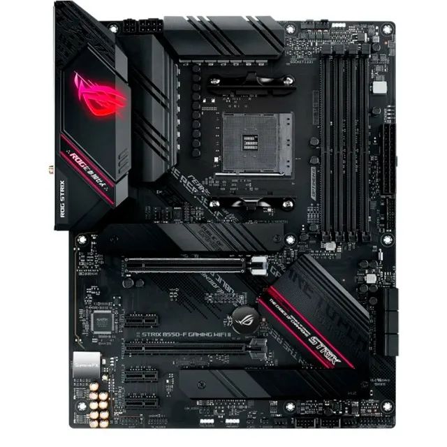 KIT Placa Mãe ASUS ROG STRIX b550-f + Ryzen 7 5700x + RAM Corsair