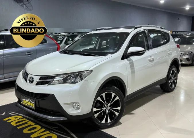 Toyota Rav4 2.5 4x4 Blindado Revisado na Concessionária Teto Solar