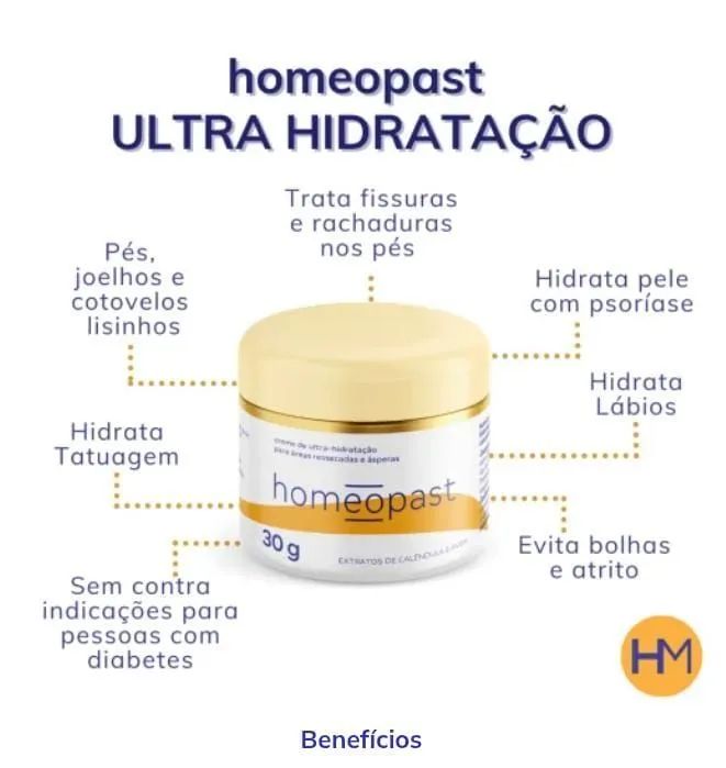 Homeopast Ultra Hidratação - Cuidado Completo para a Pele