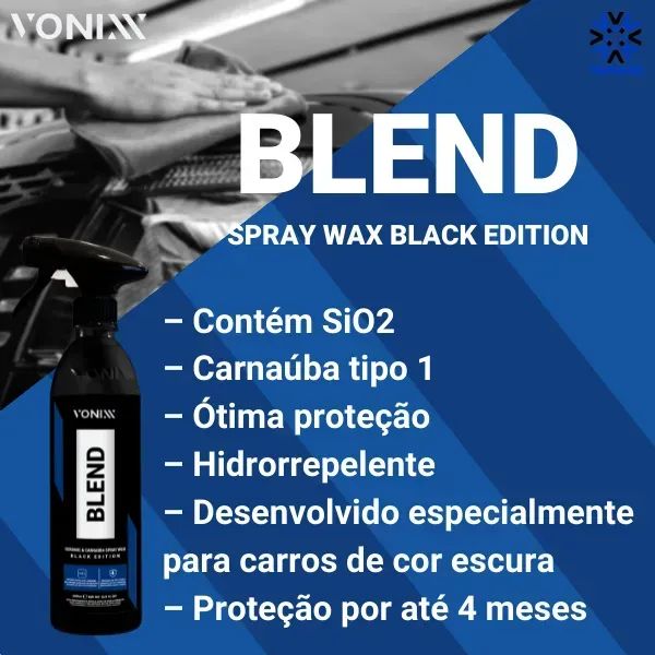 BLEND CERA E CARNAUBA SPRAY 500ML VONIXX - Foto 2