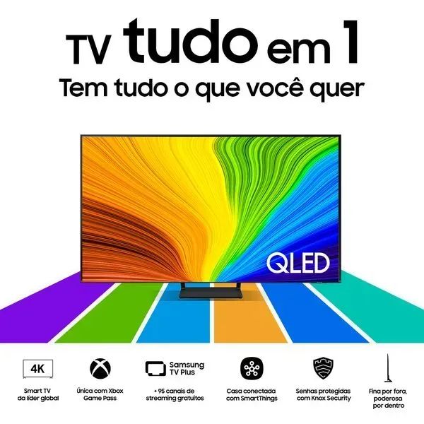 Samsung Smart TV 55" QLED 4K Q65D 2024 - Foto 2