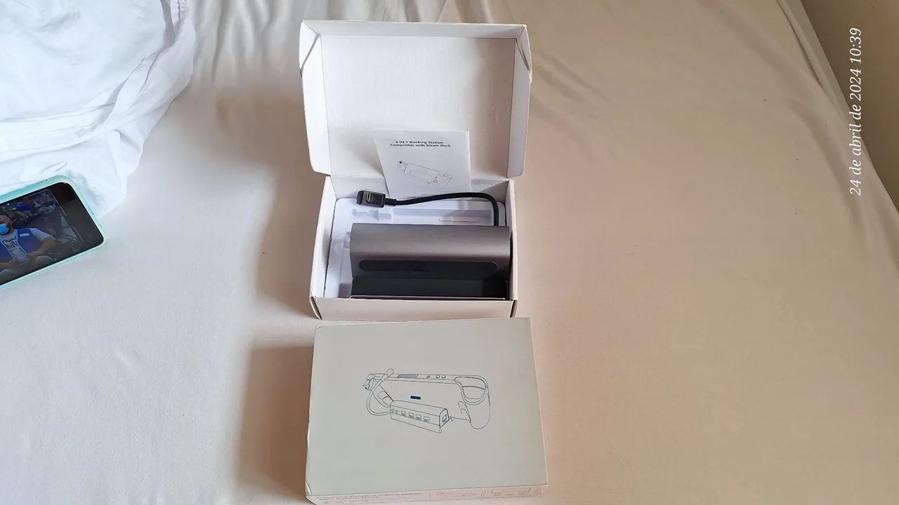 Docking Station 6 em 1 para Steam Deck - Novo - Foto 5