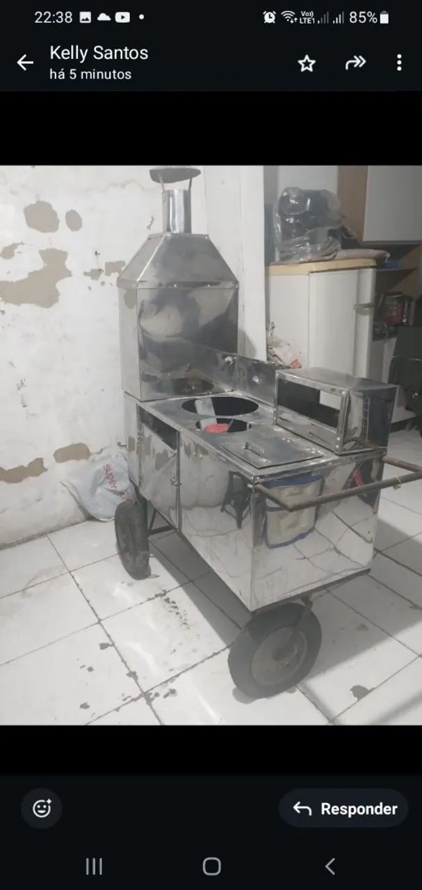 Carrinho de lanche e espetinho  - Foto 3