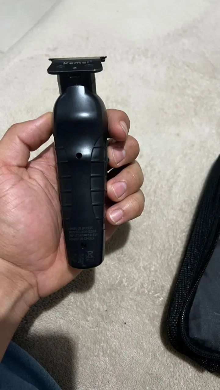 Máquina de acabamento kemei  - Foto 2