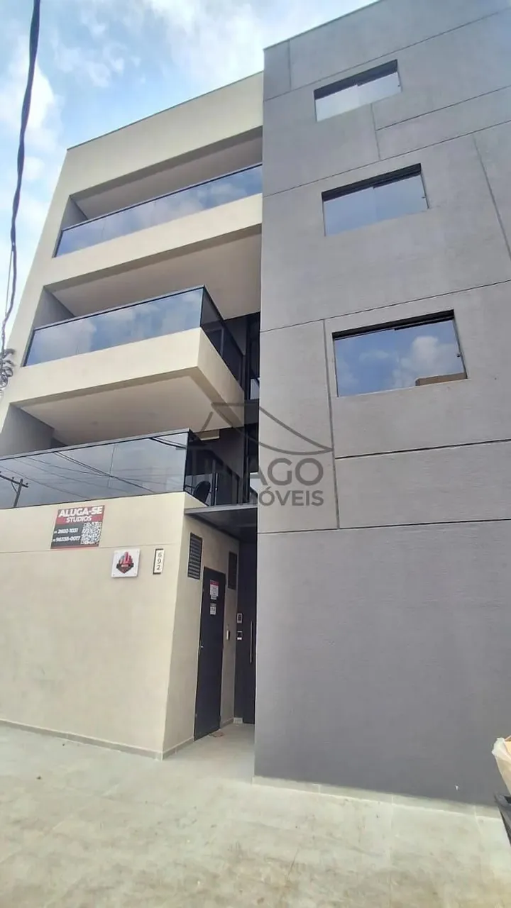 Studio novo na Mooca, de 20 m², quarto grande com cozinha integrada, com fácil acesso a Av