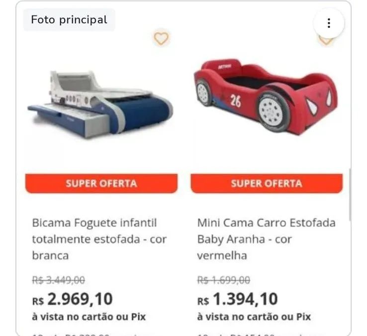 Cama de criança, carro do homem aranha - Foto 5
