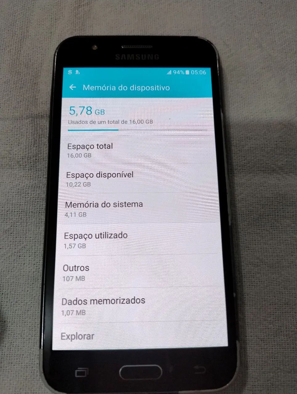SAnsung Galaxy j5 150 reais todo original  - Foto 2