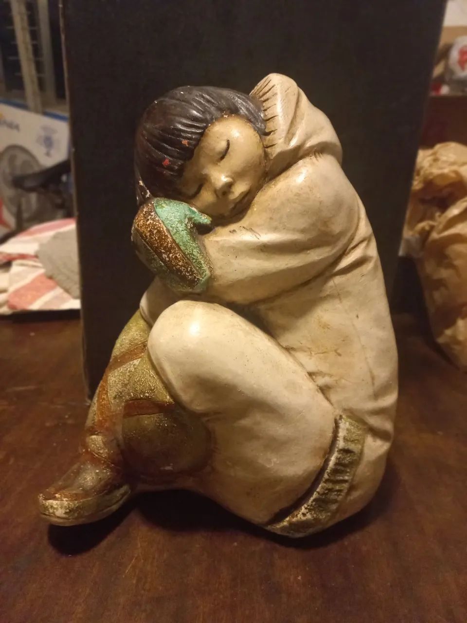 Eskimo Girl ou Nino Esquimal.  -  Lladro - Foto 5