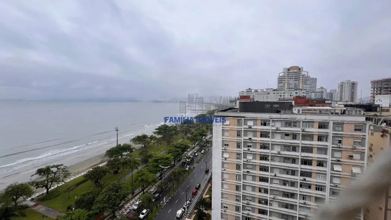 Apartamento para alugar 1 quarto mobiliado Embaré Santos