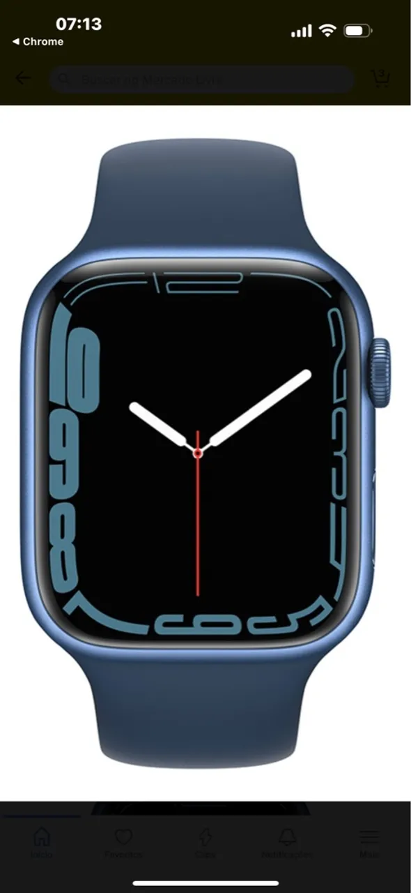 Apple Watch Series 7 TAM 44 Azul
