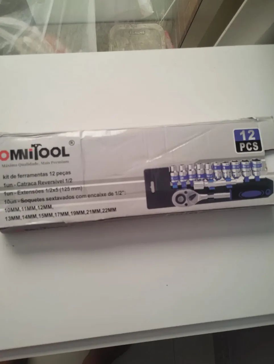 Mestre da Manutenção: Kit Chaves Catraca Sextavado 1/2 com 12 Peças + Extensão - Foto 4