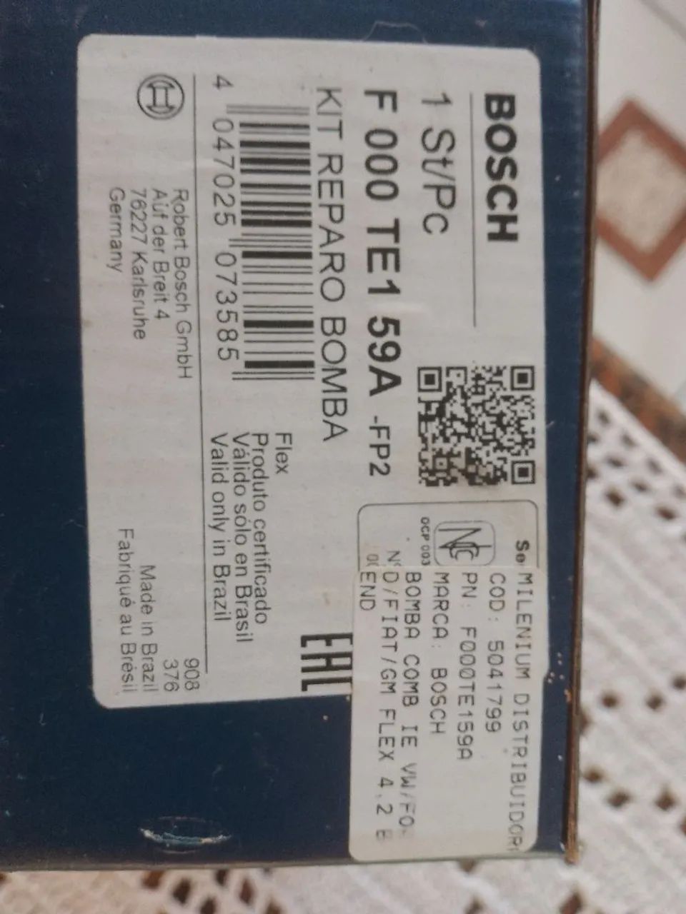 Bomba de Combustível Elétrica Bosch - Foto 2