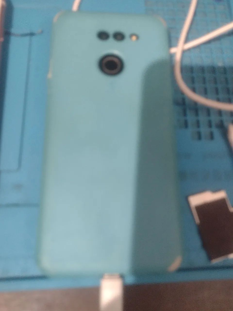 LG k40s. Botão volume - não funciona. 