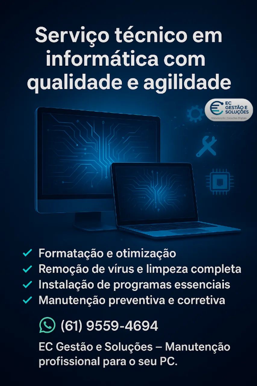 Assistência Técnica de Computadores - Segurança e Qualidade
