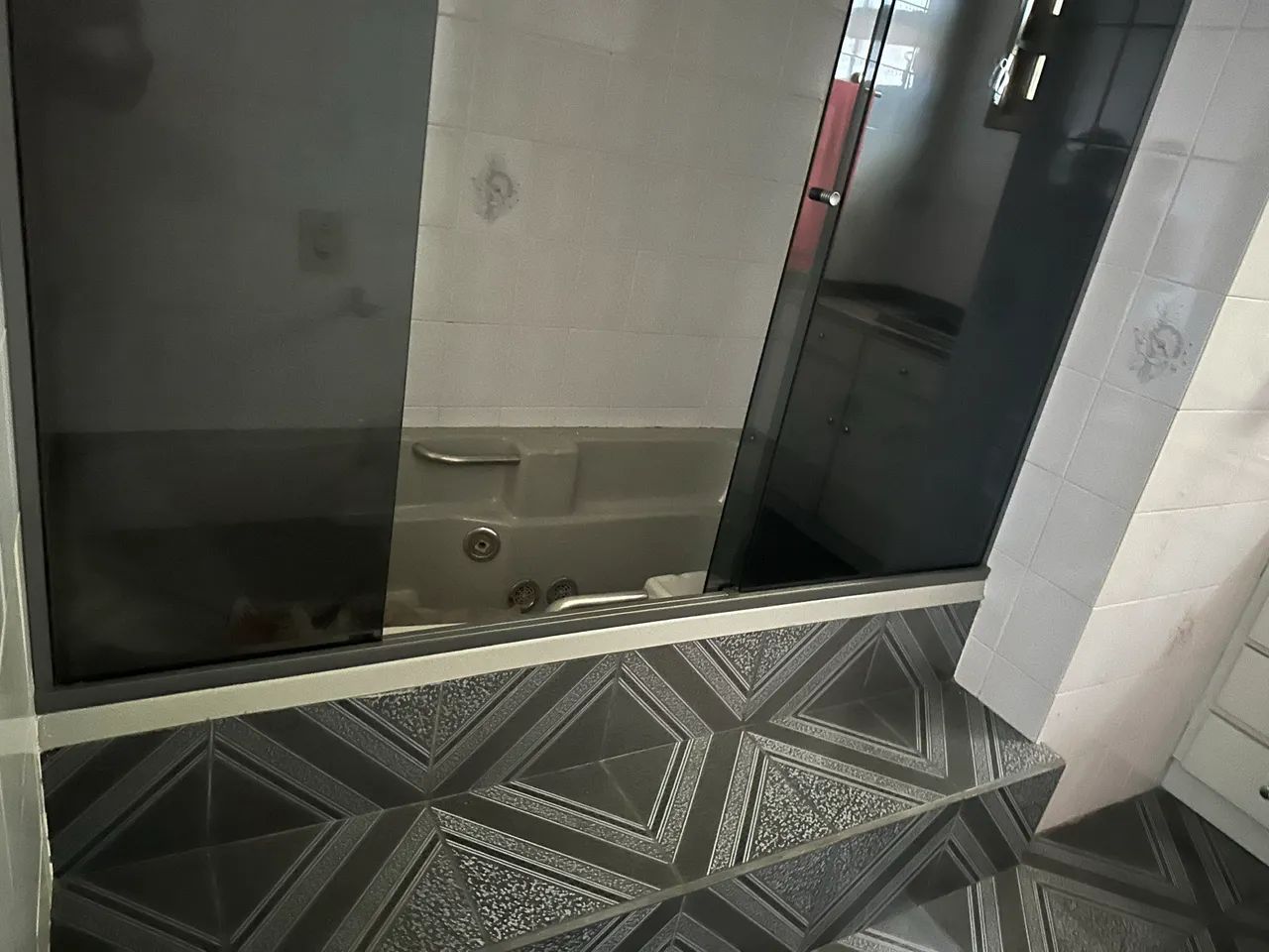 Banheiro completo usado