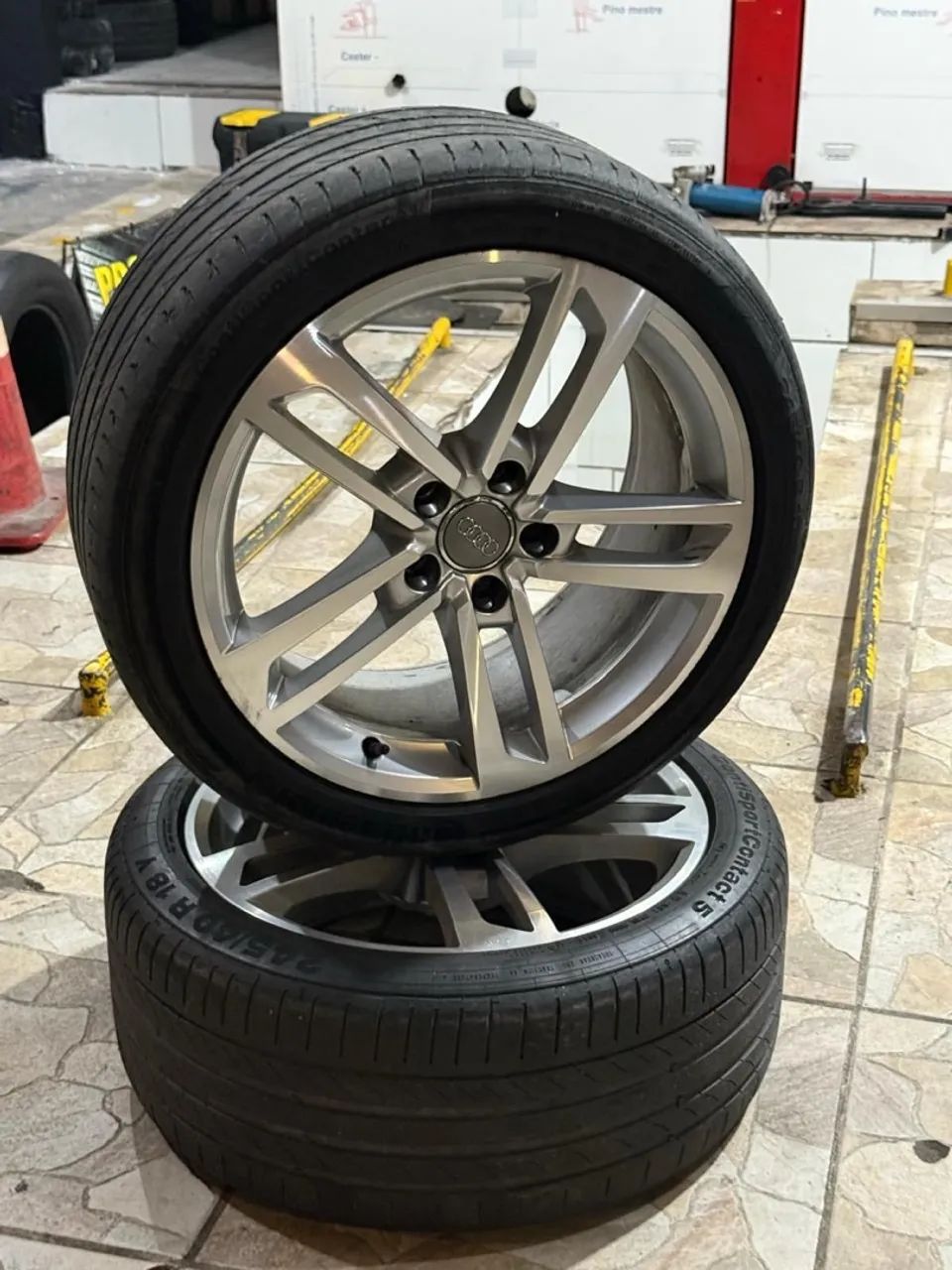 Rodas Audi aro 18 - Foto 4