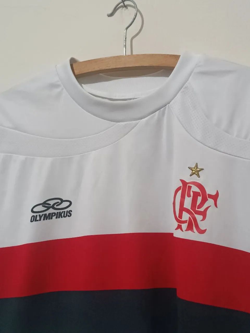 Camisa Feminina Futebol Flamengo Oficial Olimpykus  - Foto 4