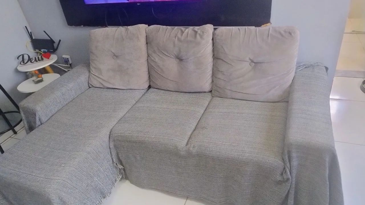 Sofá à venda - Usado, em boas condições - Foto 4
