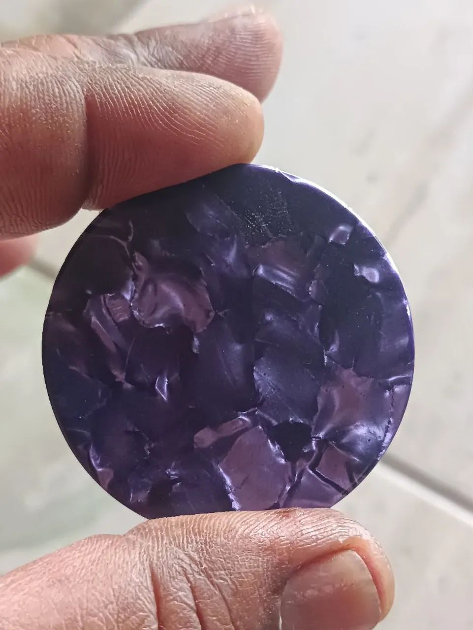 Palheta rígida roxa futebol de mesa  - Foto 3