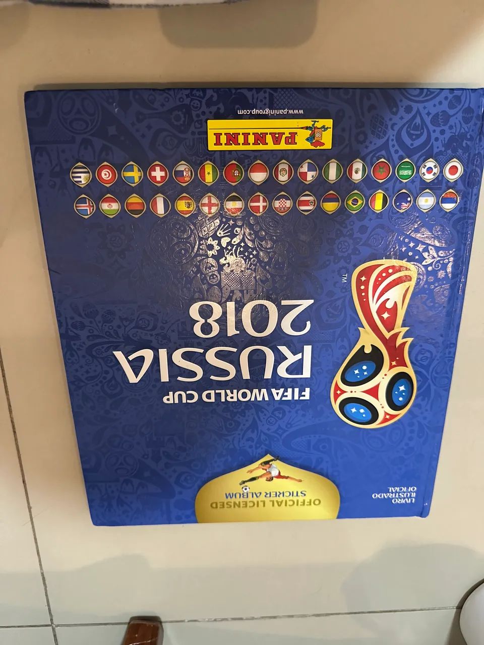 Álbum copa 2018 capa dura completo