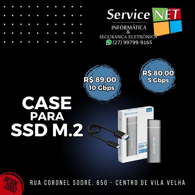 Case para SSD M.2