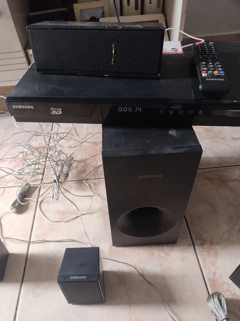 Samsung BLUE RAY 3D Funcionando Completo Aceitamos OLX PAY  - Foto 2