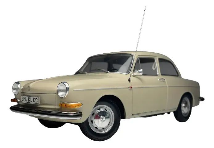 Miniatura 1/18 VW Volkswagen 1600 L 1970 Bege | Minichamps