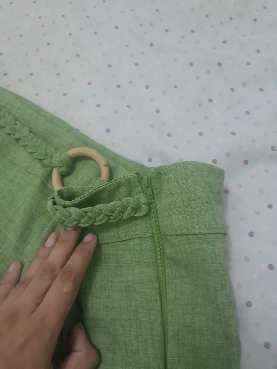 Short verde curto - Foto 3
