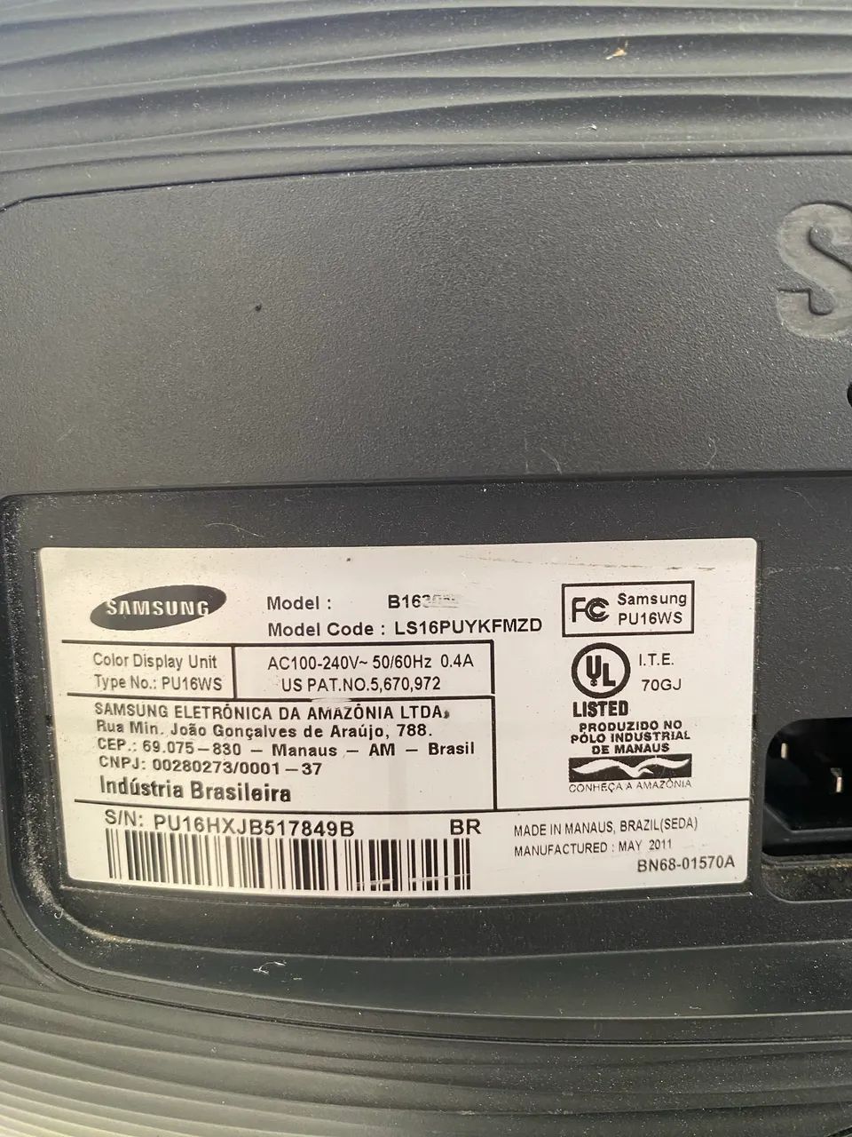 Monitor Samsung de 15,6 polegadas - Foto 3