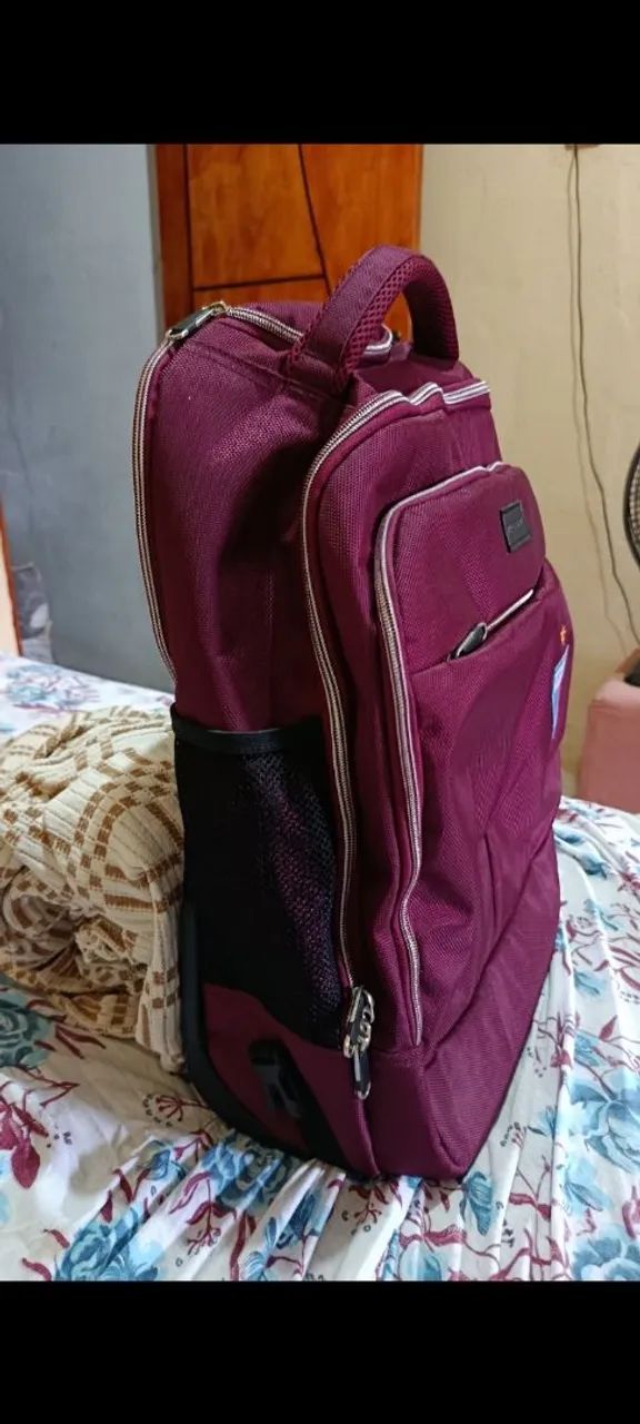 Mochila de viagem Fortaleza com rodinhas  - Foto 2