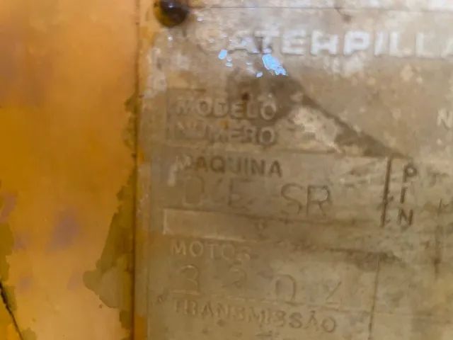 Trator de Esteira D4E SR - Ano 88 - Turbinado de Fábrica - Caterpillar - Foto 3