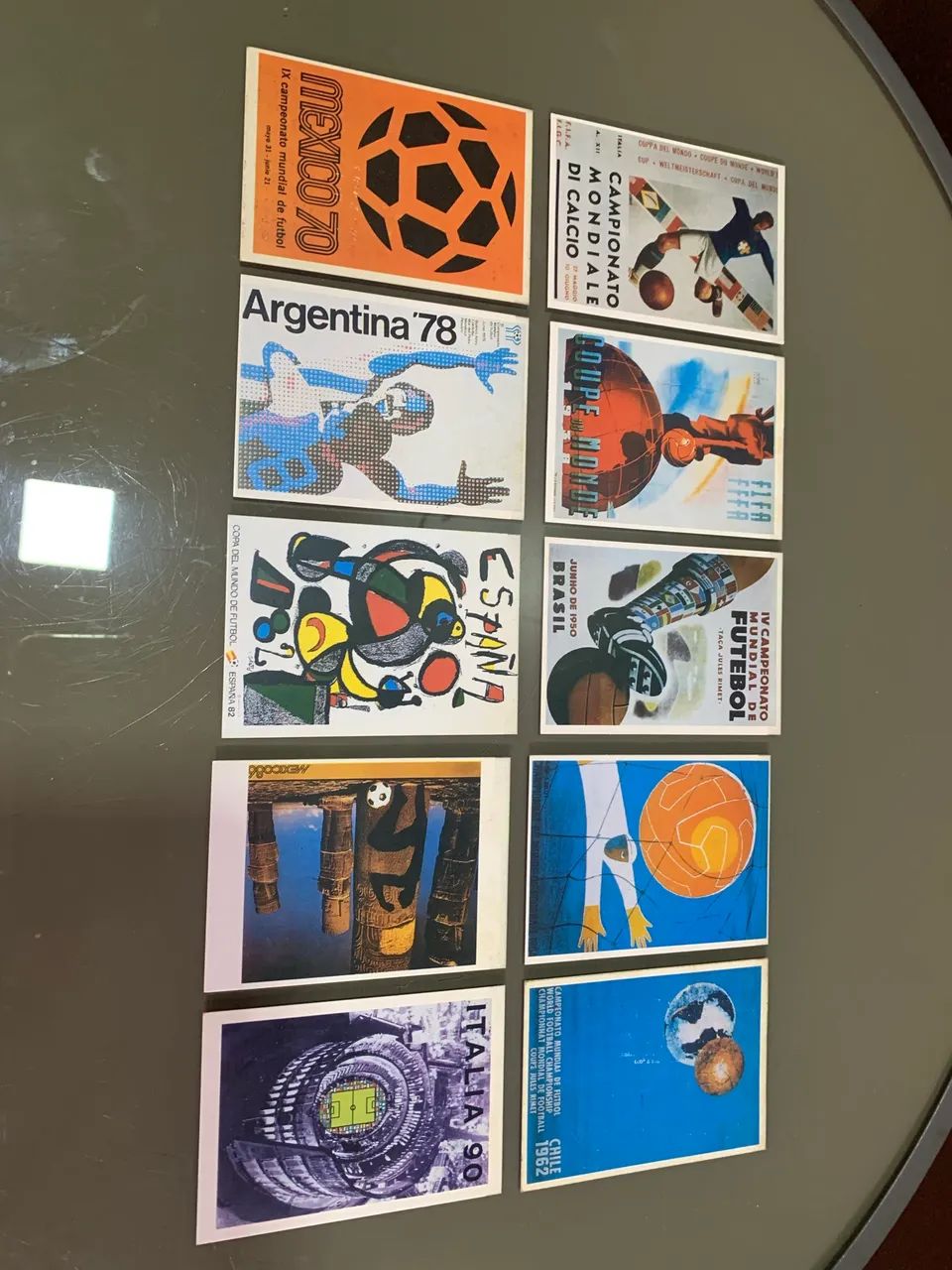 Cards das Copas Revista Placar - 10 Cards - Foto 4