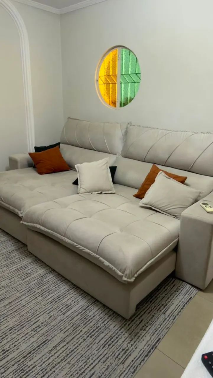 Sofá Cama Off White