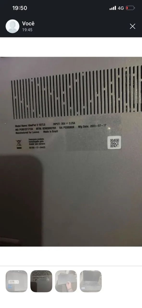 Notebook I5 com SSD 8RAM versão Ayrton Sena  - Foto 3